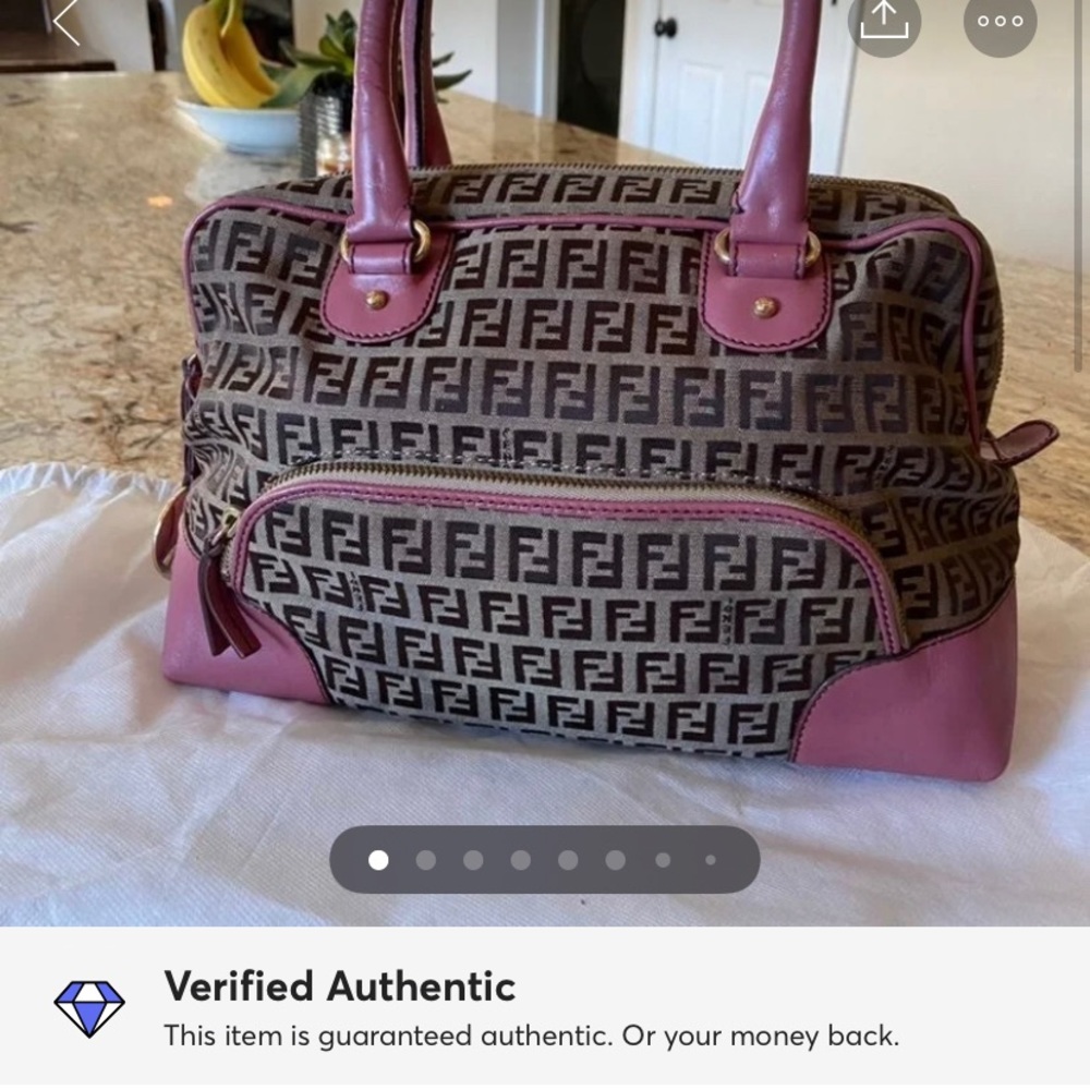 Fendi top handle bag (generic dustbag included) ONLY! Wallet is separate charge